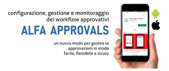 App Gestione Workflow Approvativi – Alfa Sistemi  